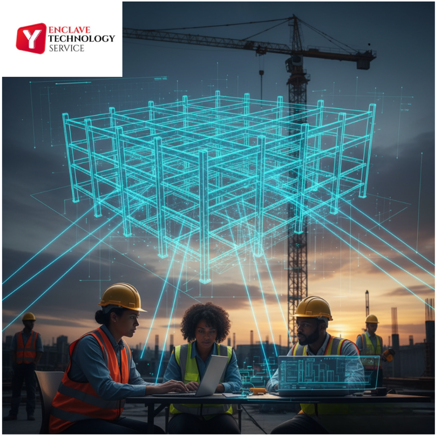 The Tekla Structures evolution is redefining steel fabrication. Discover how ENCLAVE TECHNOLOGY SERVICE leverages AI, Cloud BIM, and Tekla 2025 to deliver high-precision engineering, eliminate clashes, and accelerate your project timelines. Download our free planning guide!Slugtekla-structures-evolution-enclave-steel-bim