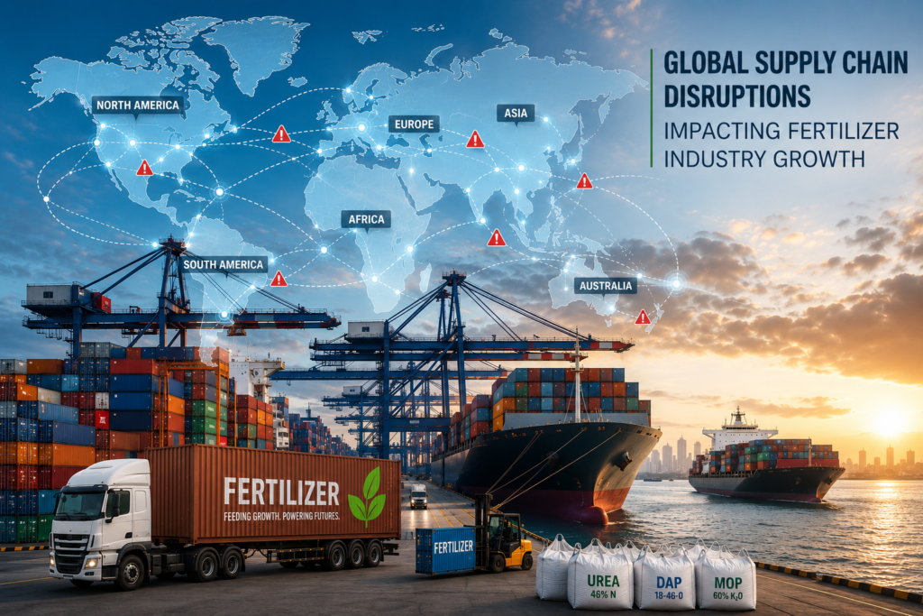 "Global supply chain disruptions impacting fertilizer industry growth - Enclave Technology engineering solutions"